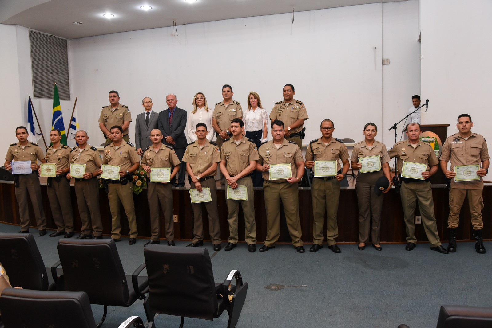 Formandos no curso de lavratura de TCO