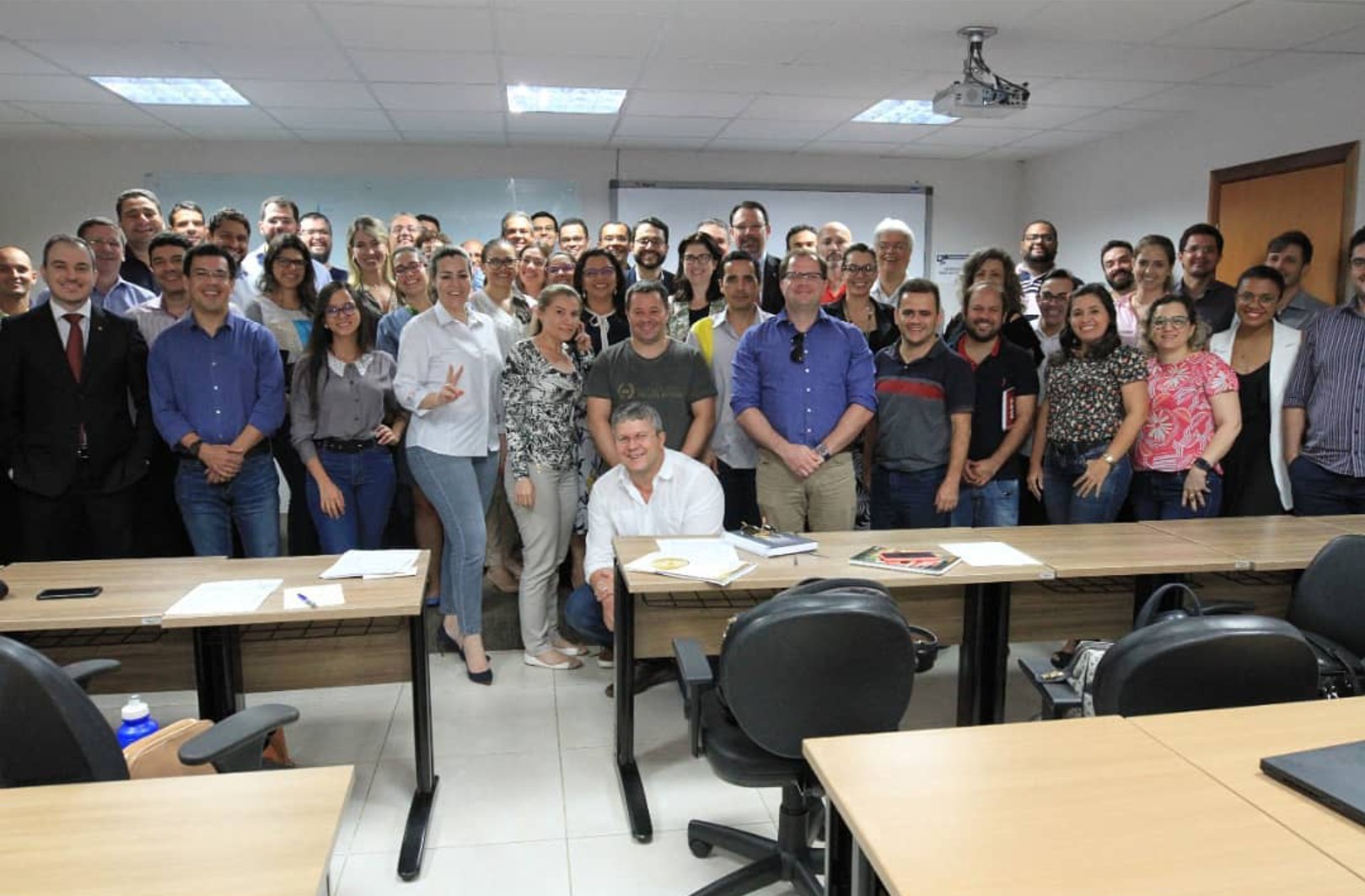Registro da turma de pós-graduação