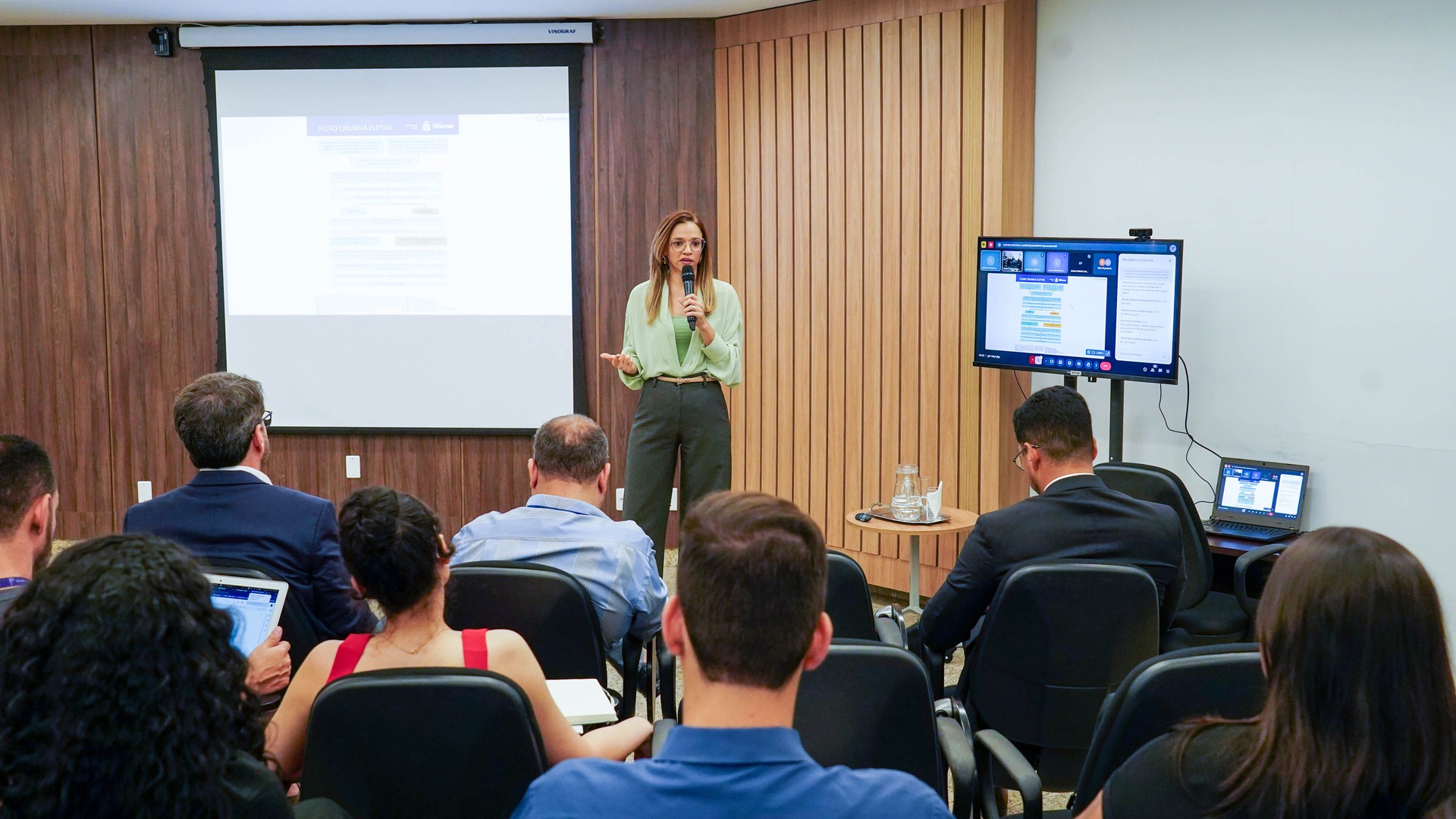 A capacitação sobre o Sistema de Regulação foi destinada a membros e servidores da instituição