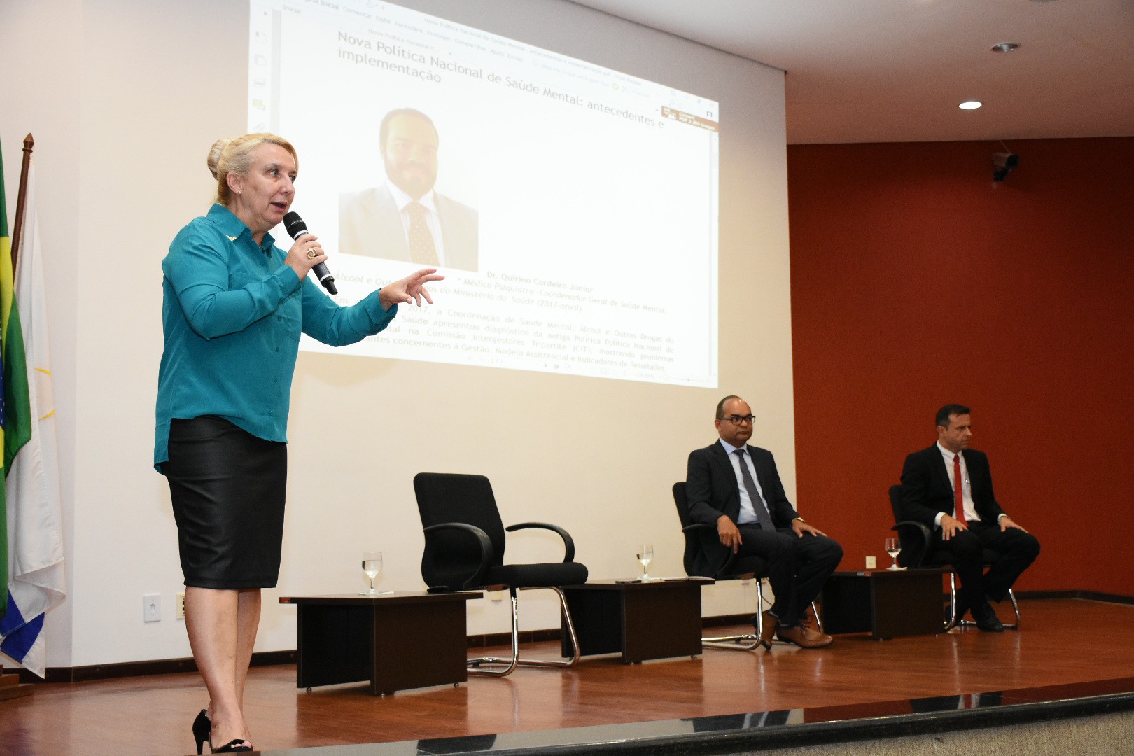  A promotora de Justiça da Saúde na Capital, Maria Roseli de Almeida Pery, criticou a ineficiência da Rede de Atenção Psicossocial
