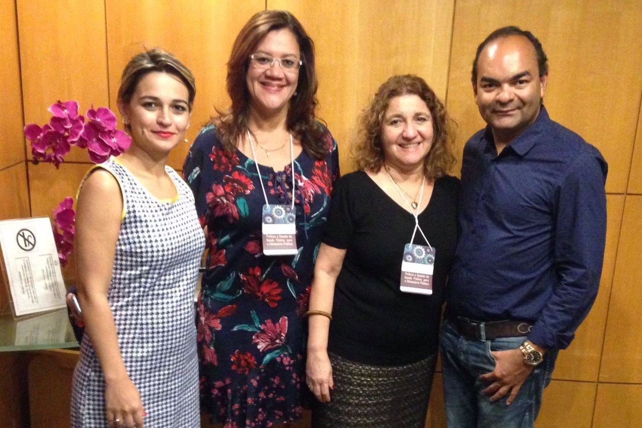 Promotores de Justiça e organizadoras do curso