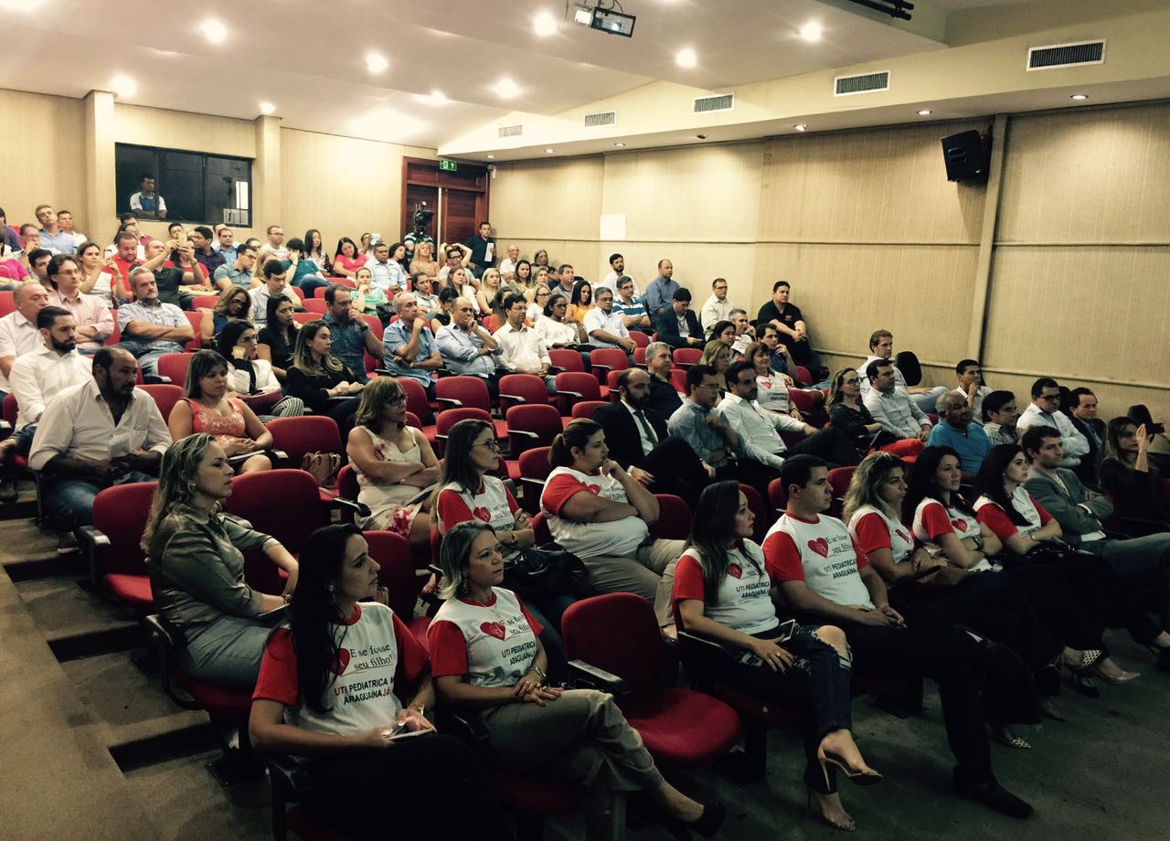 Evento contou com casa cheia em Araguaina.