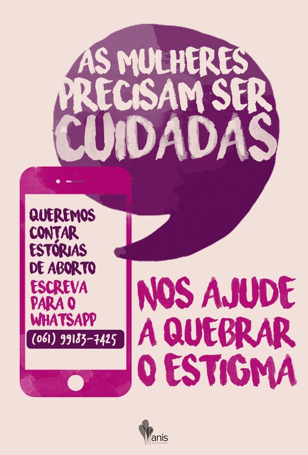 Campanha "As mulheres precisam ser cuidadas."