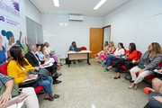 Durante a reunião foi exposa a realidade das pessoas em situação de rua.