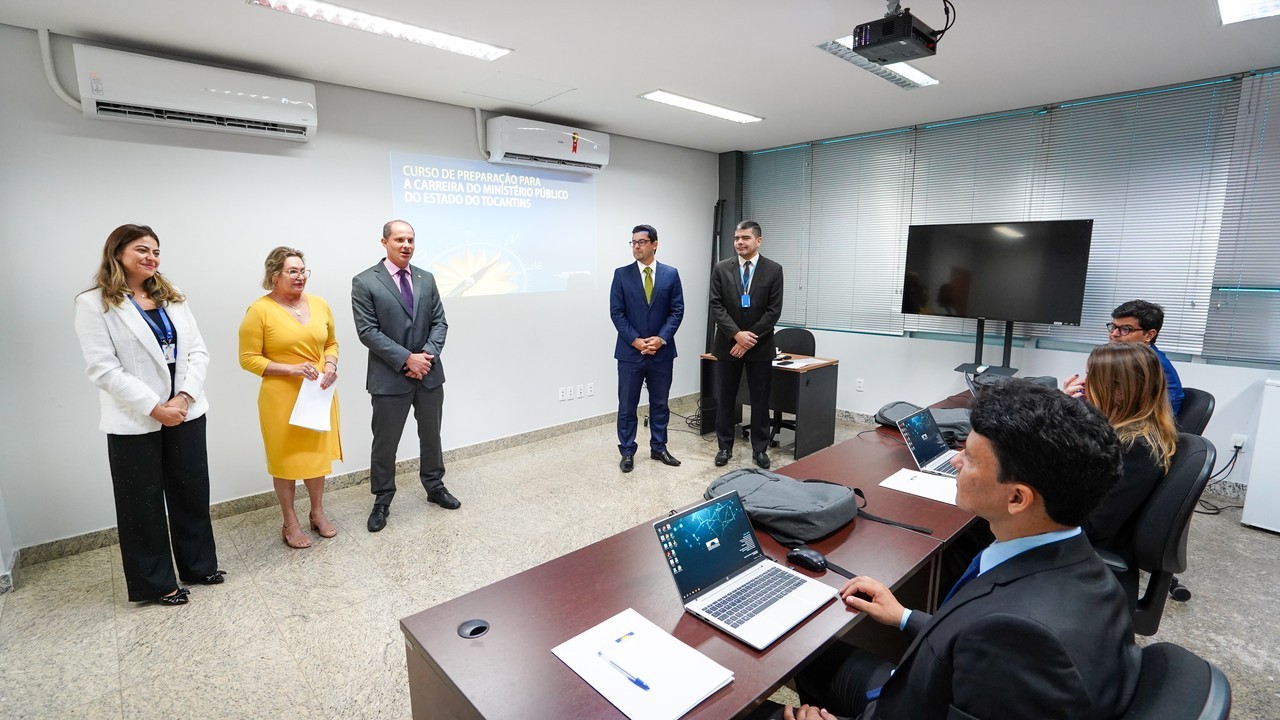 Integrantes do MPTO deram boas-vindas aos novos promotores substitutos