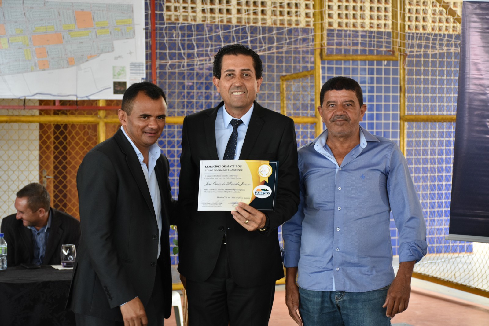 PGJ recebe título de cidadão mateirense