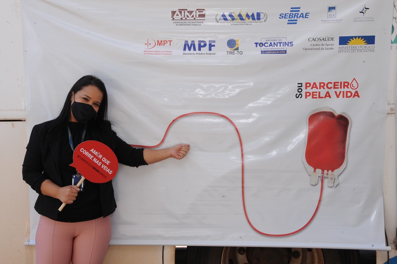 Servidores de diversos órgãos parceiros participaram da campanha Parceiros pela Vida