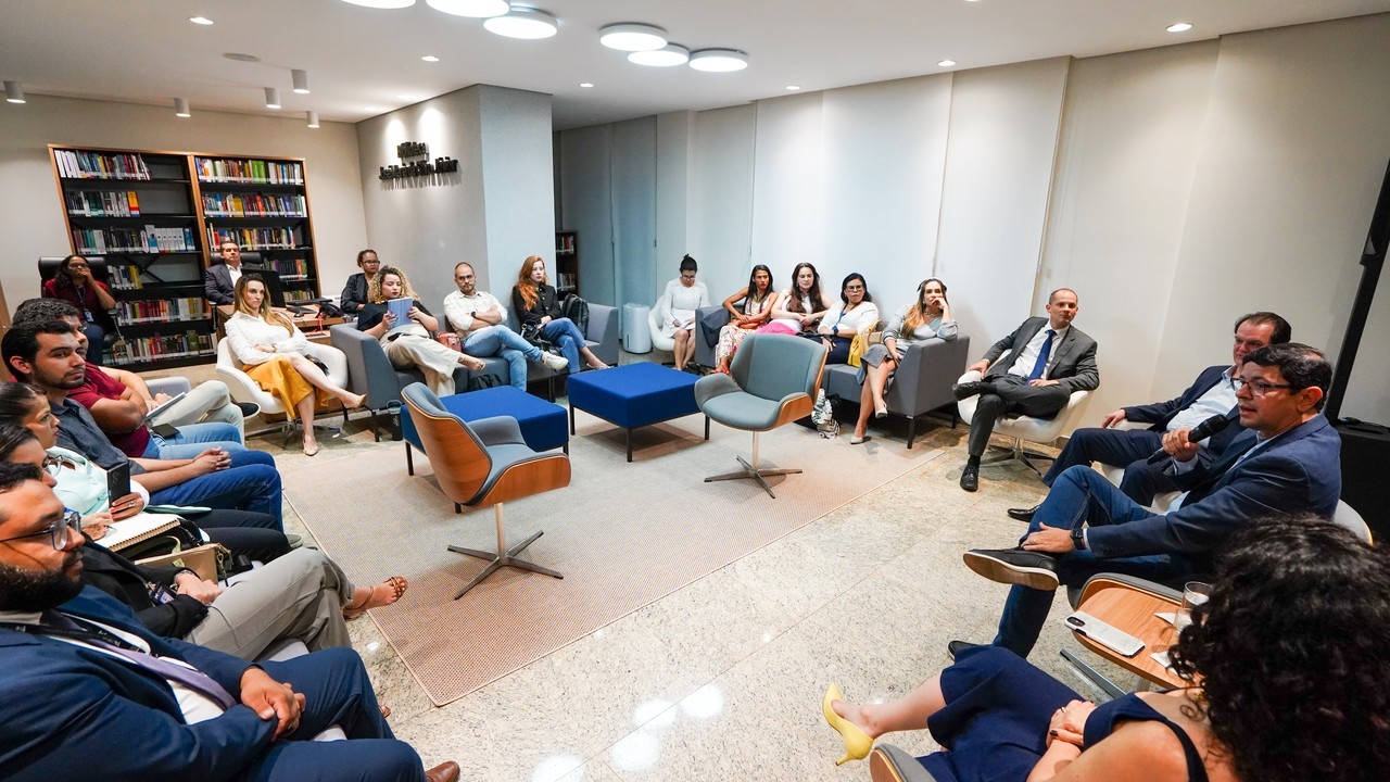 O evento foi realizado na Biblioteca José Maria da Silva Júnior, na sede do MPTO, em Palmas