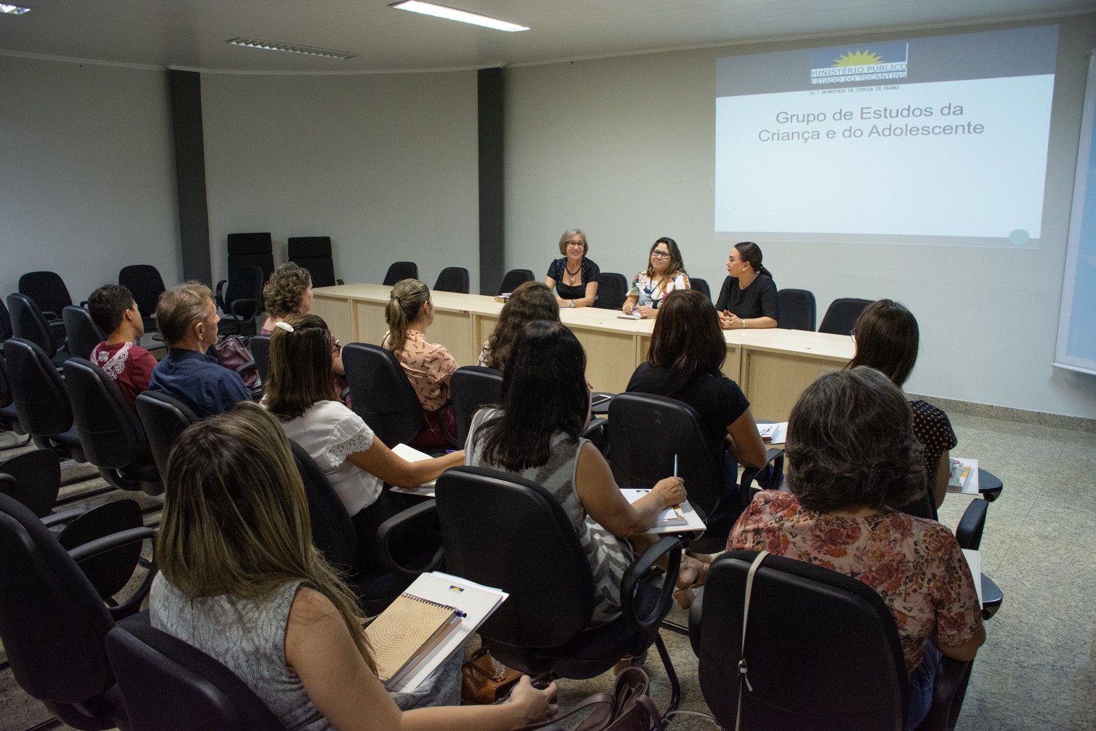 Encontro ocorreu na sede do MPE