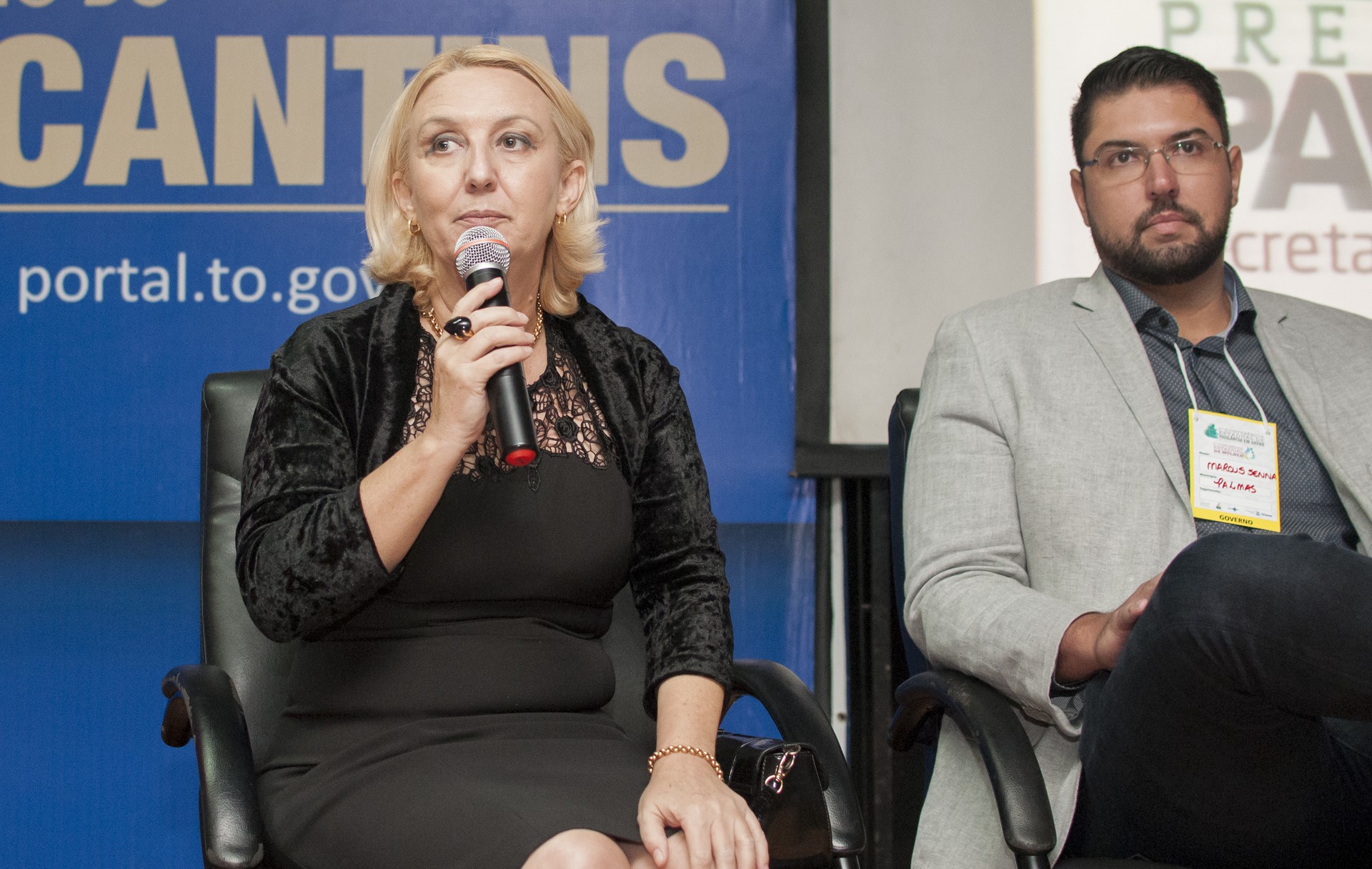 A abertura contou com a participação da Promotora de Justiça da Saúde, Maria Rosely de Almeida Pery.
