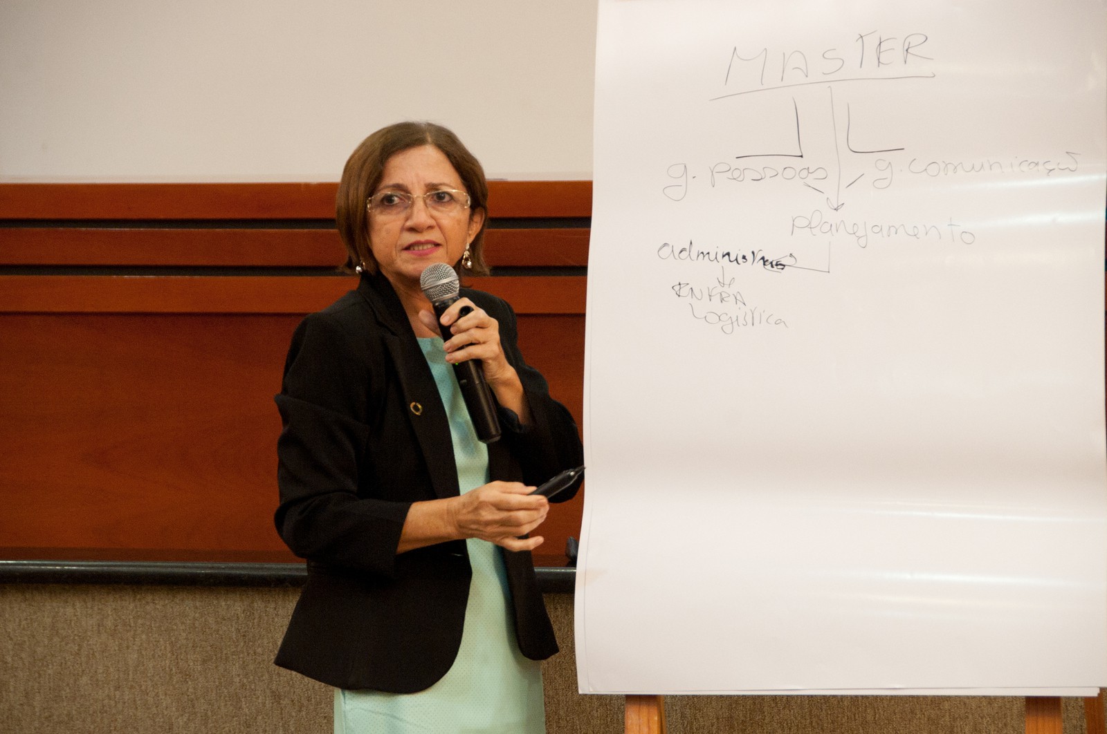 A palestra foi proferida pela coordenadora de capacitação do NEGP no Maranhão, Leidismar Fernandes Nalasco