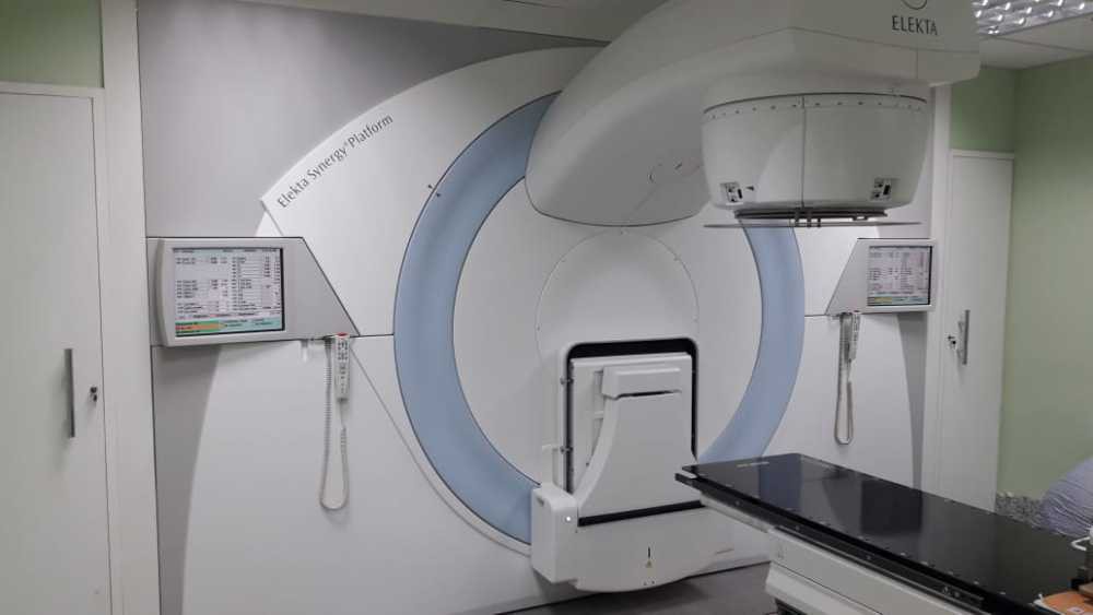 Aparelho de redioterapia ainda se encontra inoperante (foto: Sesau/Governo do Tocantins)