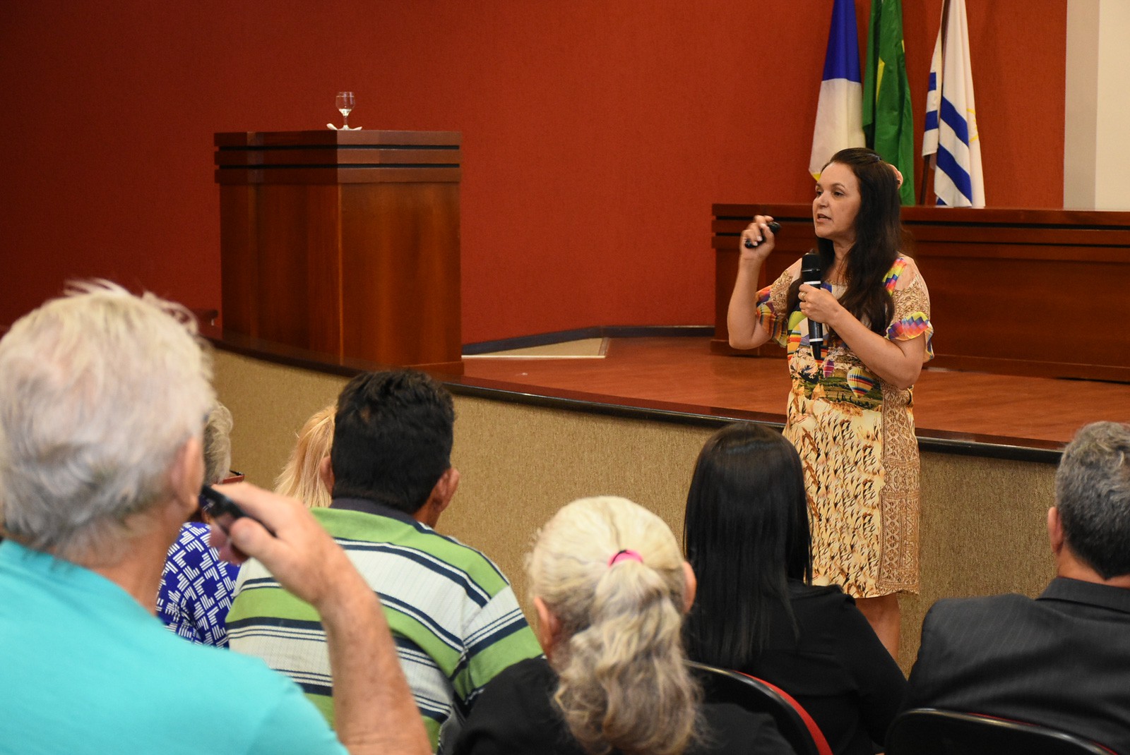 O encontro reuniu especialistas na área, pessoas idosas e representantes de instituições que trabalham com esse grupo 