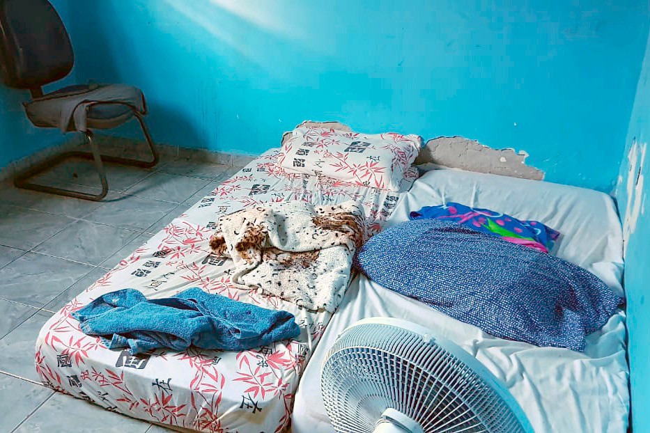 Mais um registro do quarto