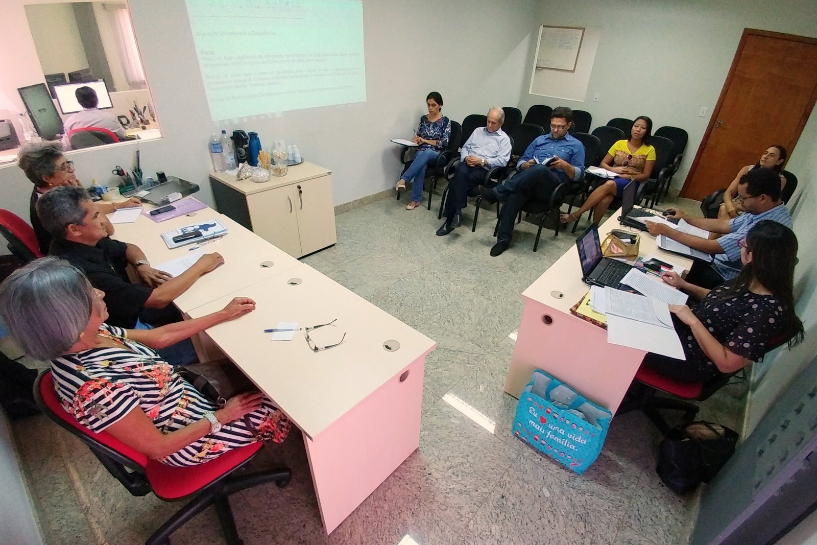 A reunião aconteceu na sede do Ministério Publico Estadual (MPE) nesta quinta-feira, 25.