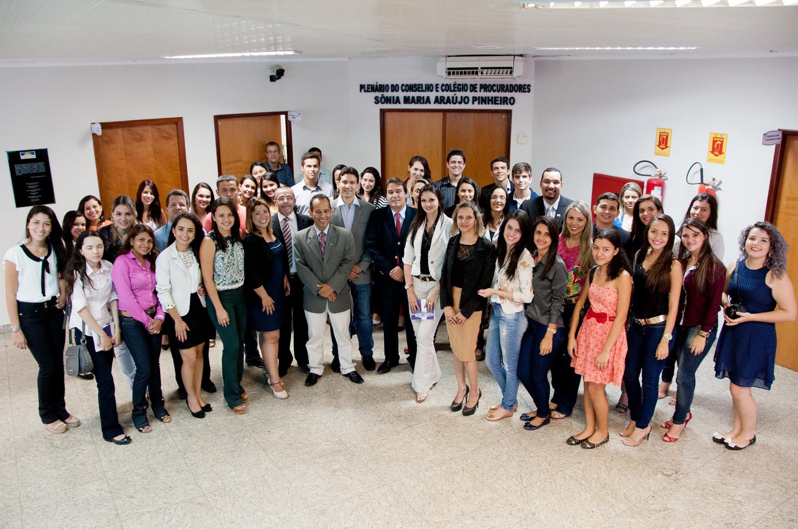 Grupo de estudantes de Direito veio a Palmas conhecer sede do MPE