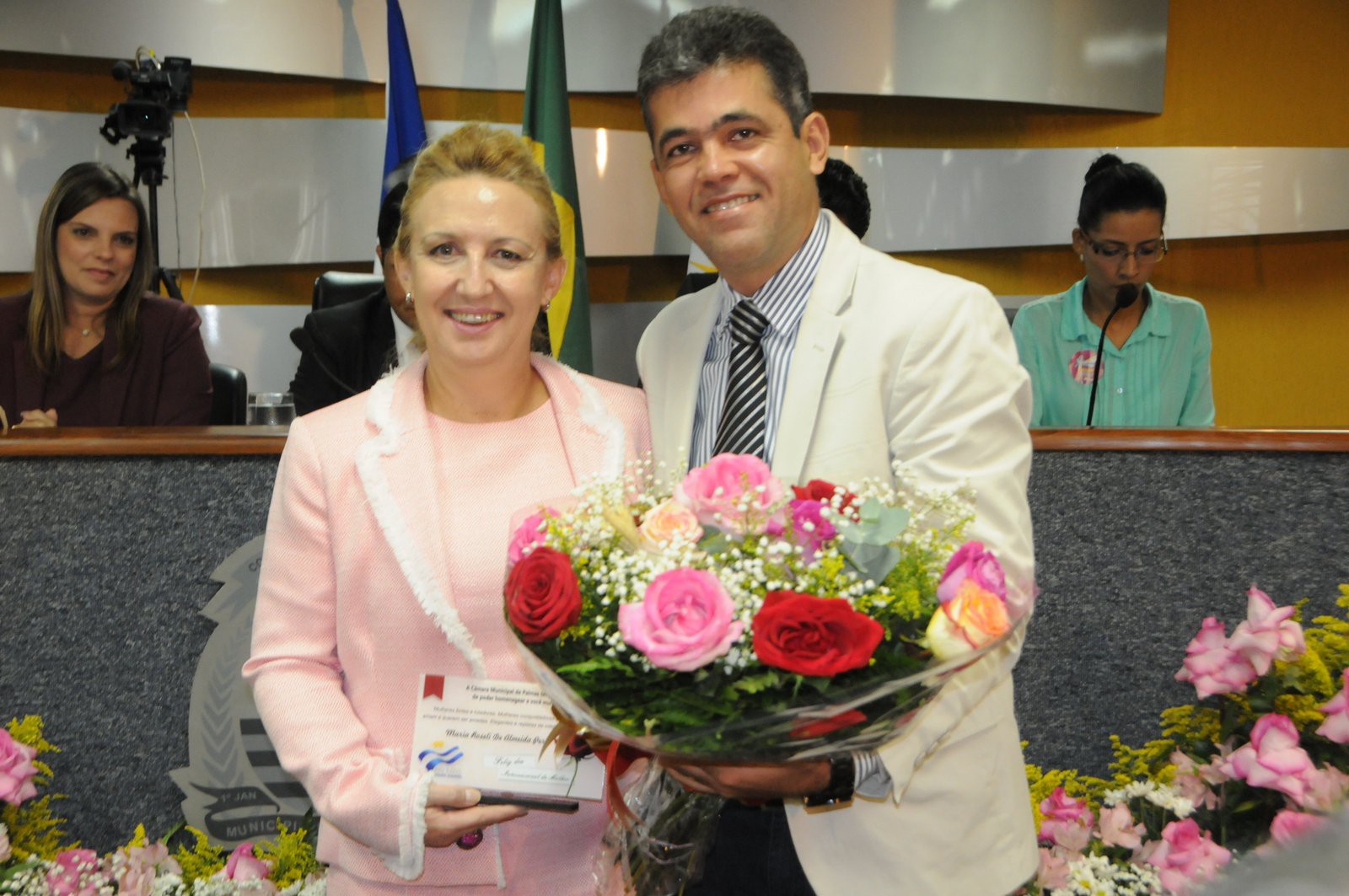 Maria Roseli e Ver. Milton Neris