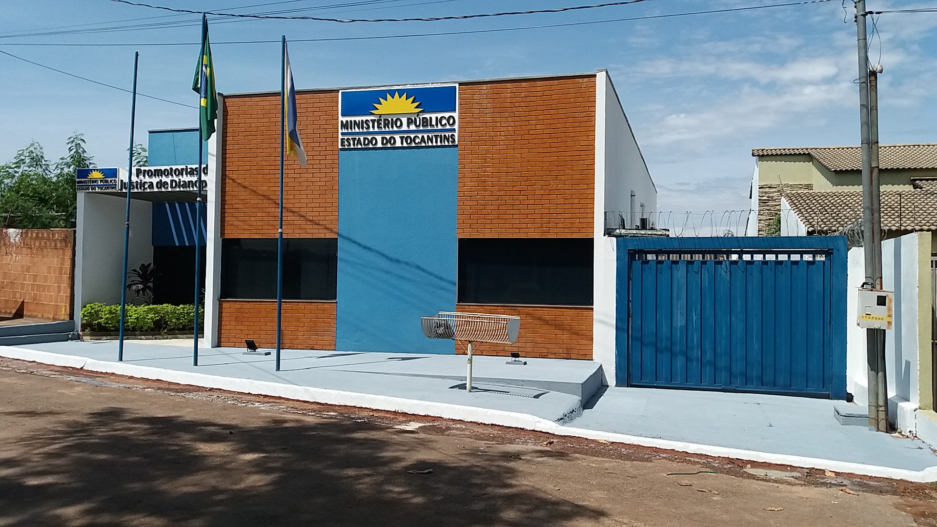Fachada da Promotoria de Justiça de Dianópolis