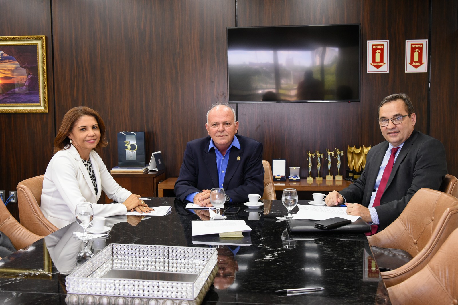Reunião com o TJ aconteceu na tarde desta terça-feira, 17