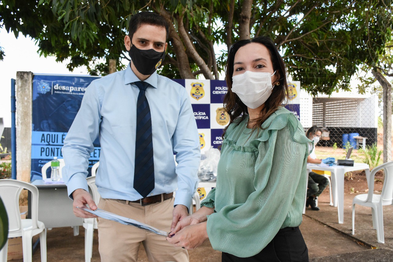 Promotora de Justiça Isabelle Figueiredo, esteve na manhã desta terça-feira, 15, no Instituto de Criminalística na capital