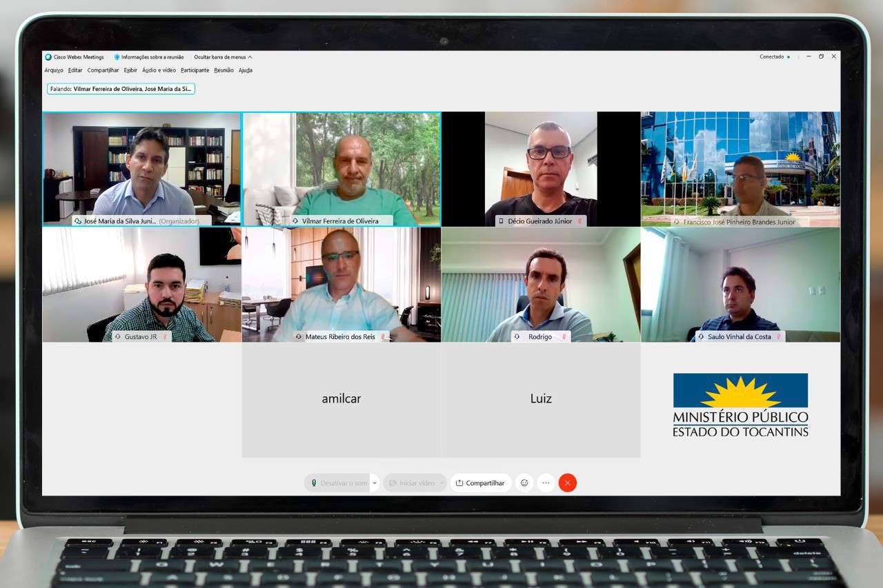 Reunião ocorreu de forma virtual