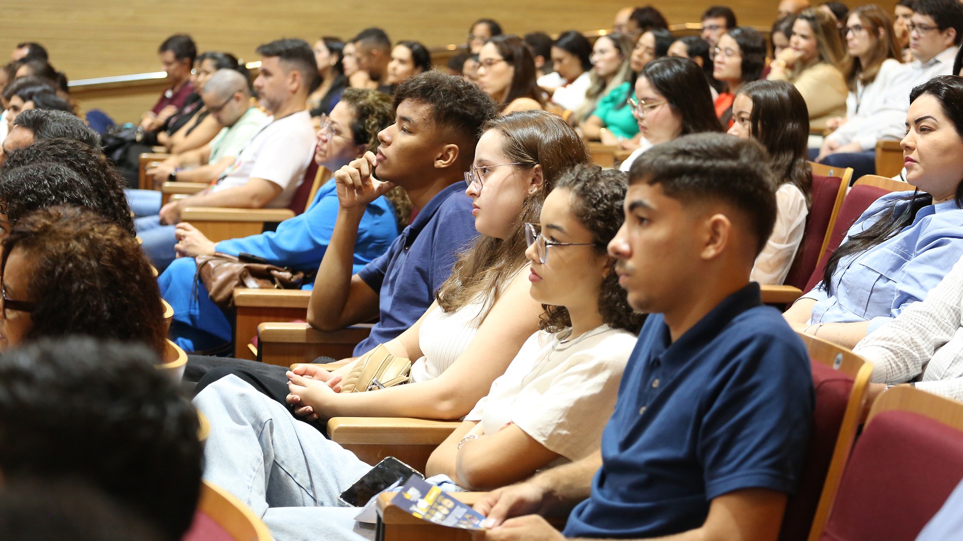 Público acompanhou roda de conversa no auditório do TJTO