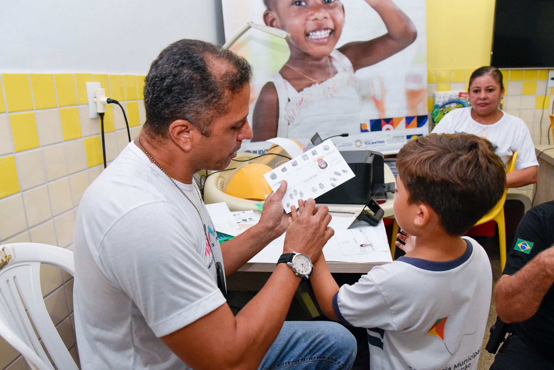 O Instituto de Identificação do Tocantins é parceiro na ação.