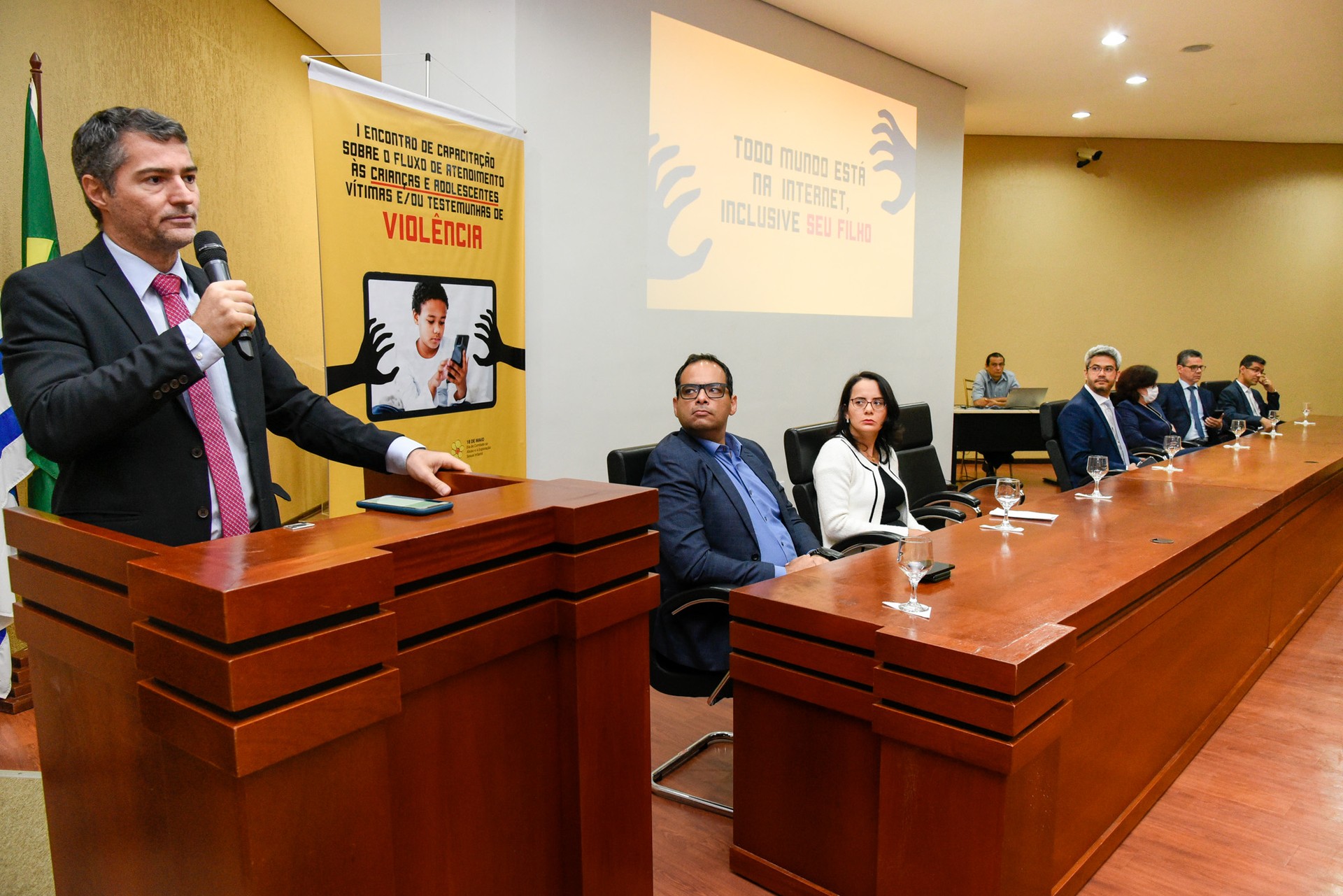 Promotor de Justiça Sidney Fiori Júnior, coordenador do Centro de Apoio Operacional da Infância, Juventude e Educação (Caopije), do MPTO