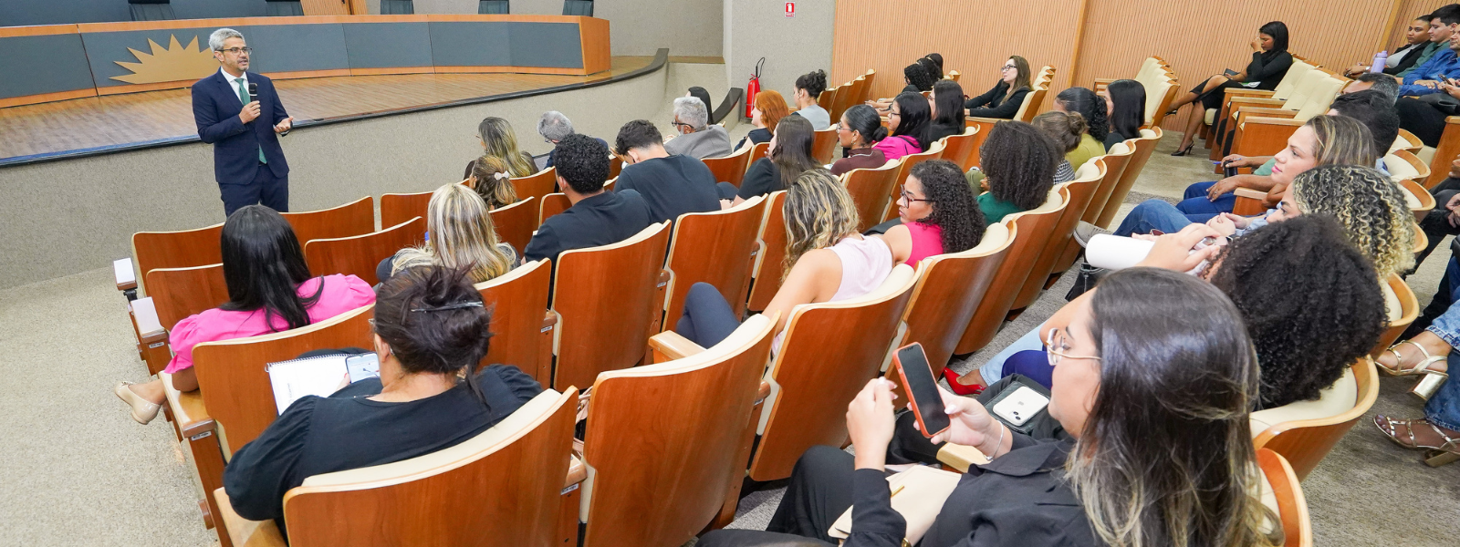Palestra foi ministrada pelo subprocurador-geral de Justiça, Luciano Cesar Casaroti