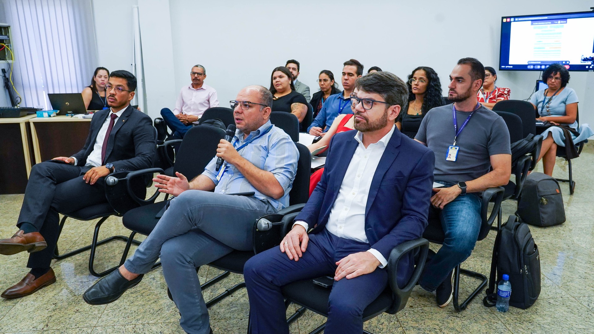 O analista ministerial Jardiel Henrique de Sousa Araújo afirma que a capacitação colabora para que os integrantes entendam o sistema de foram detalhada