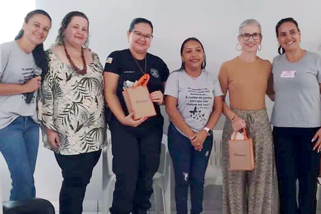 O momento integrou a programação do Dia Internacional da Mulher da unidade escolar pública de Colinas.