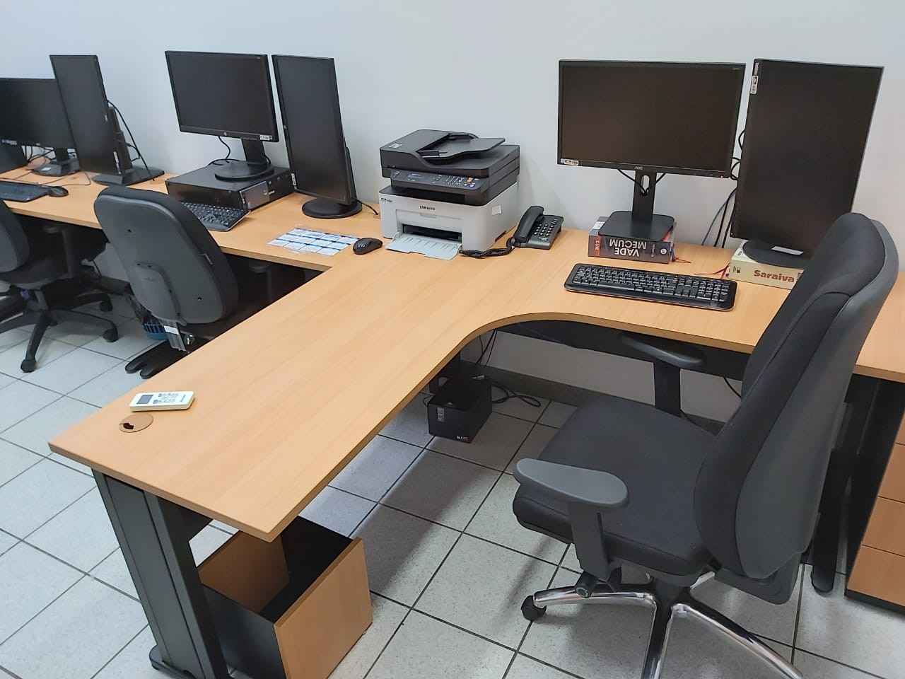 Renovação abrangeu todo o mobiliário