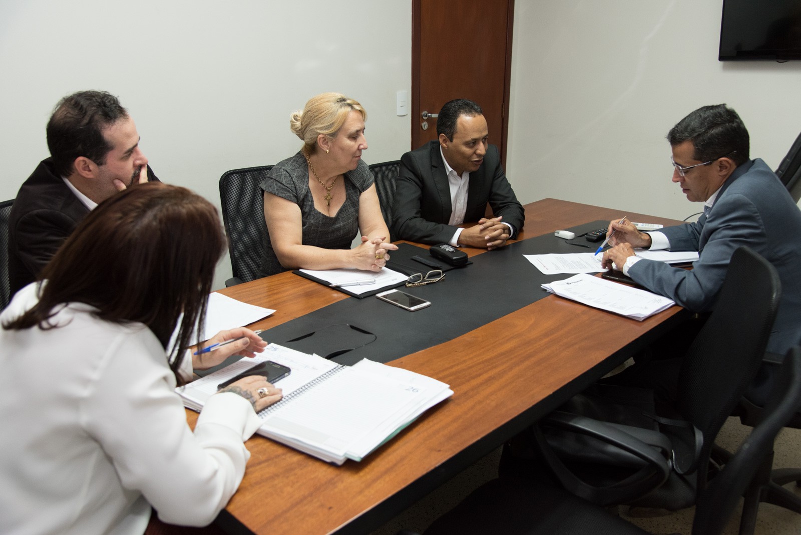 Reunião ocorreu na sede da Sesau