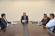 Procurador-Geral reúne-se com prefeito e secretário da Saúde de Paraiso do Tocantins