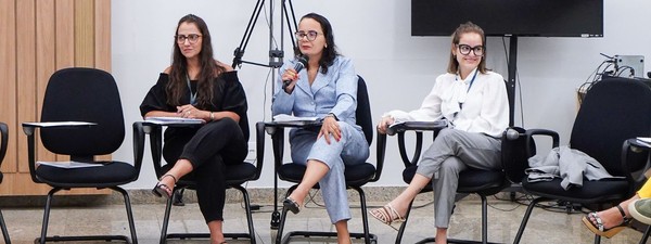 O encontro foi conduzido pela coordenadora do Núcleo, promotora de Justiça Cynthia Assis de Paula