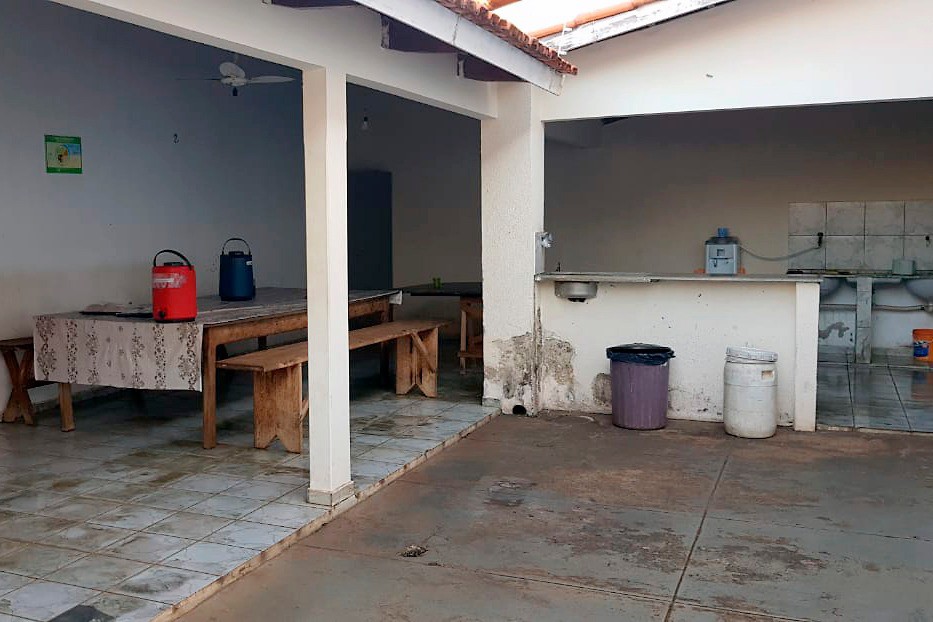 Área interna da unidade