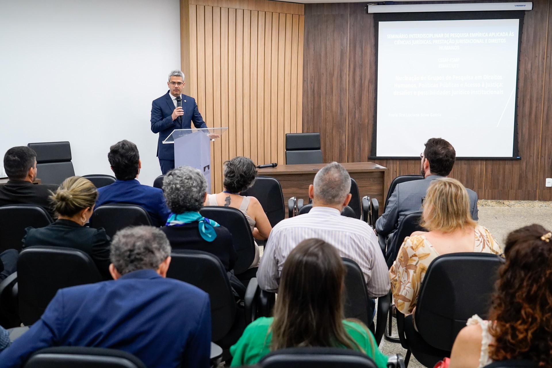 O procurador-geral de Justiça, mestrando Luciano Casaroti