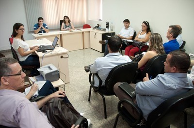 A reunião aconteceu na manhã desta quinta, 02