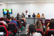 O evento foi idealizado pela promotora eleitoral Cynthia Assis de Paula