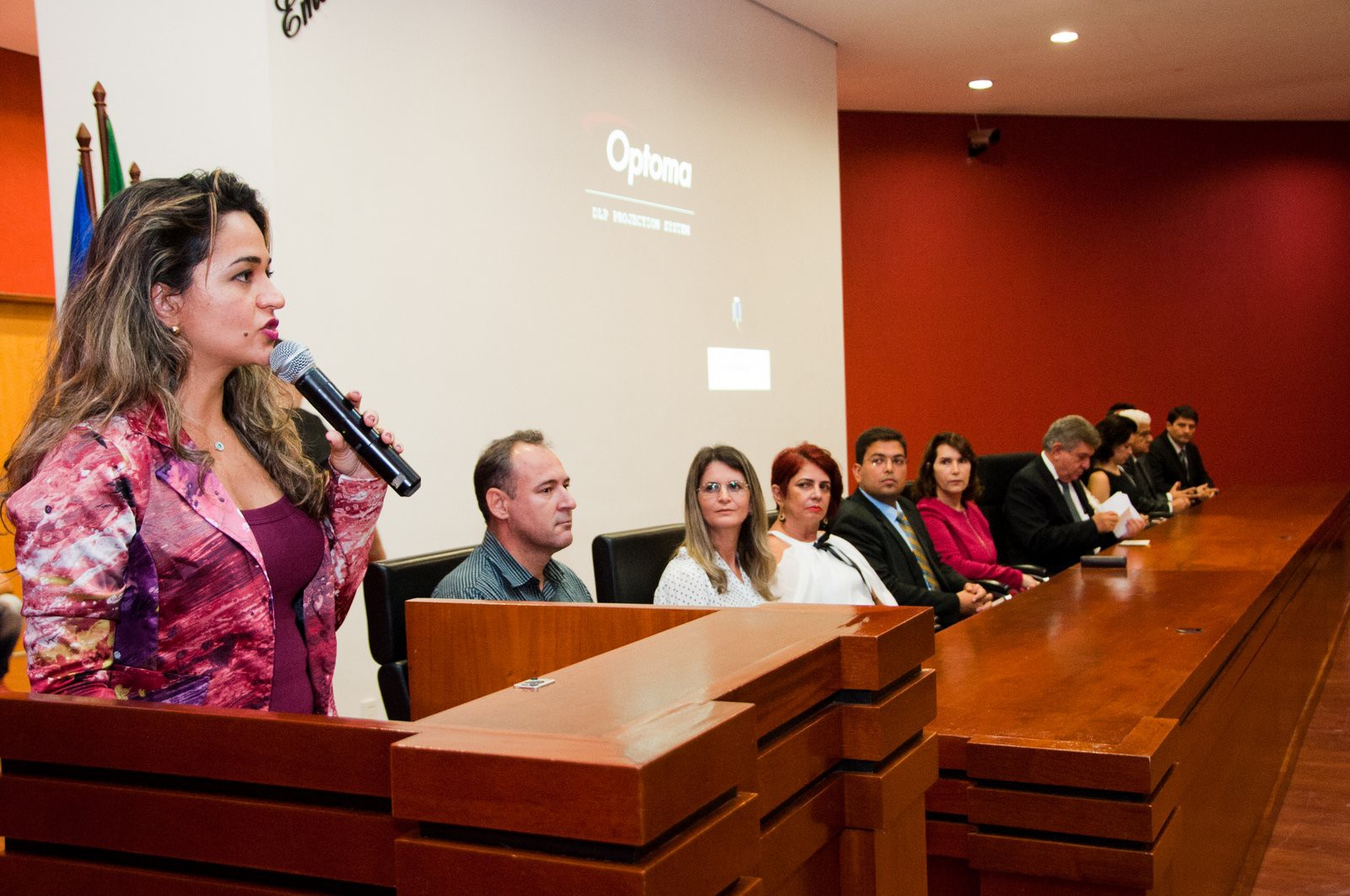 Promotora de Justiça Araína Cesárea D\'Alessandro