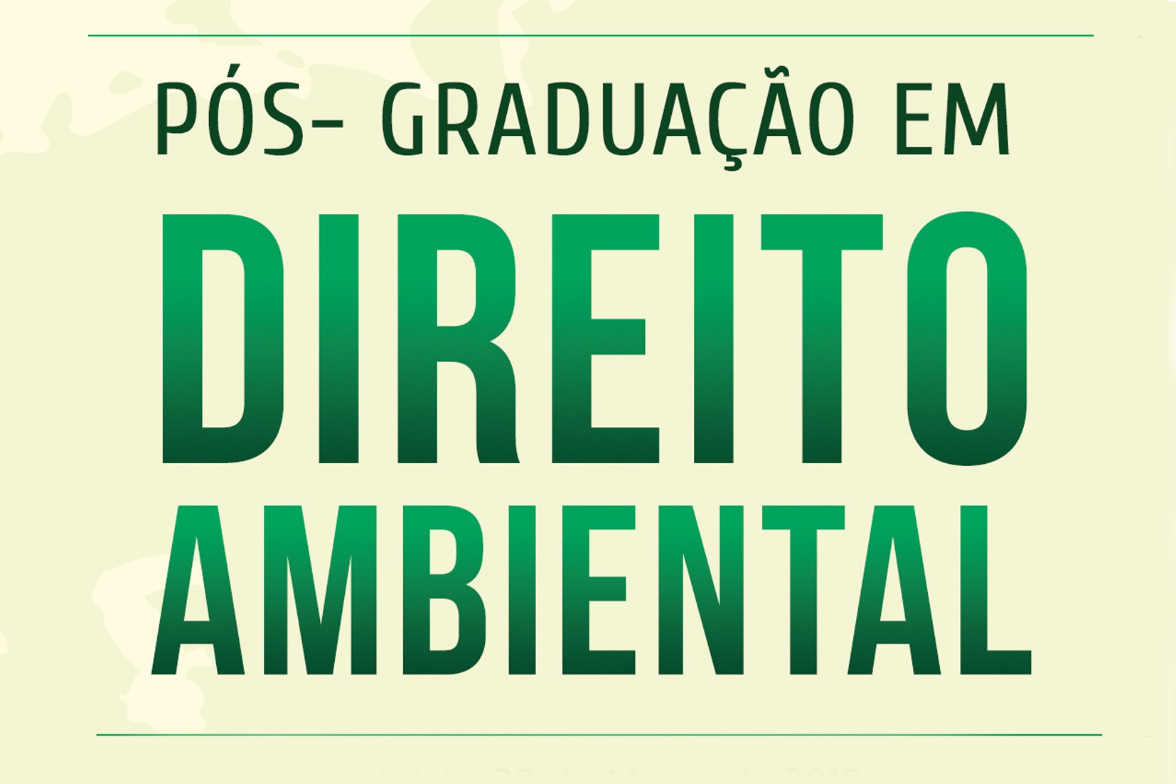 Curso acontece na modalidade presencial