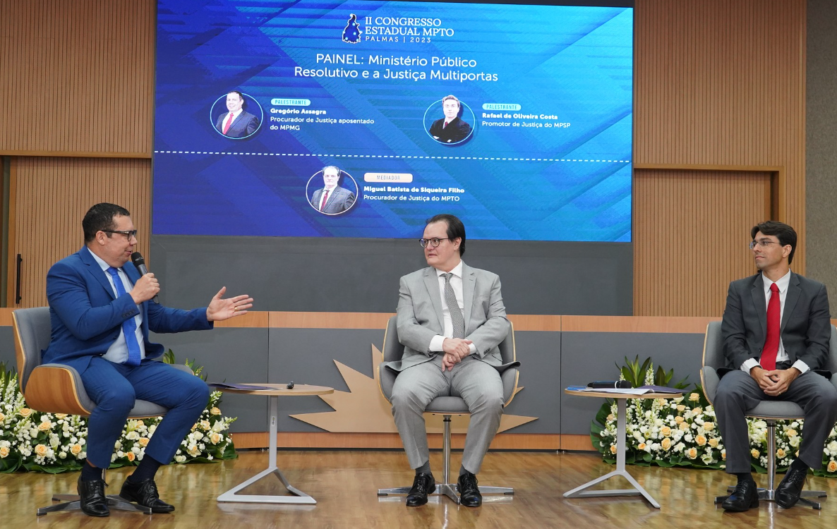 O segundo dia de programação do II Congresso do MPTO contou com a participação de renomados membros do MP brasileiro