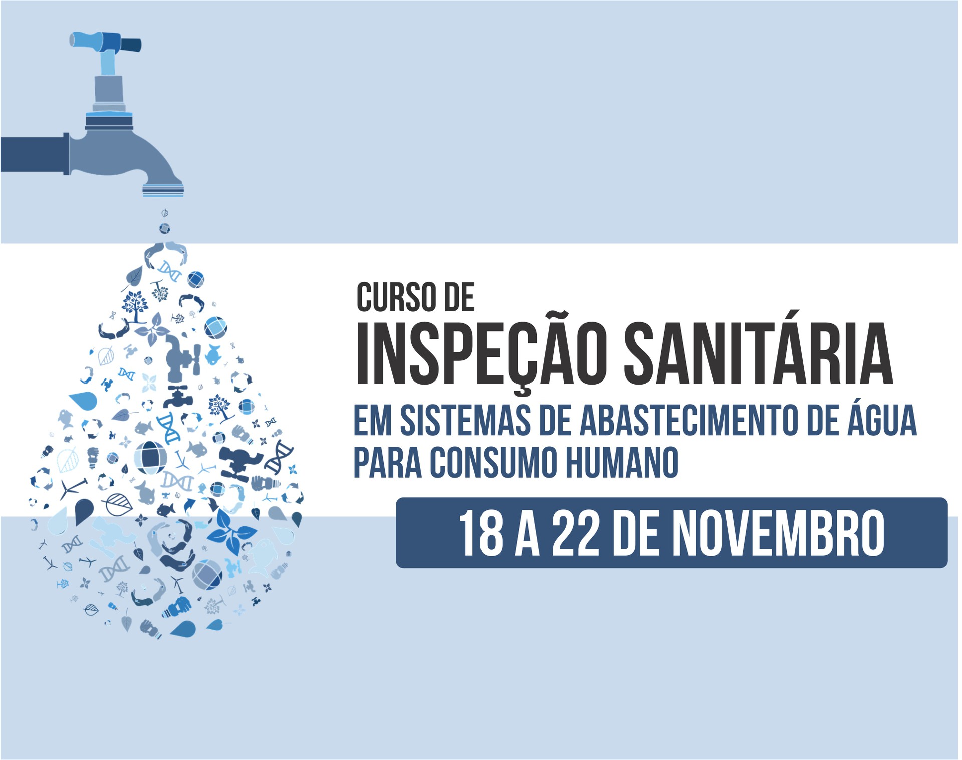 Curso acontece entre os dias 18 e 22, em Palmas