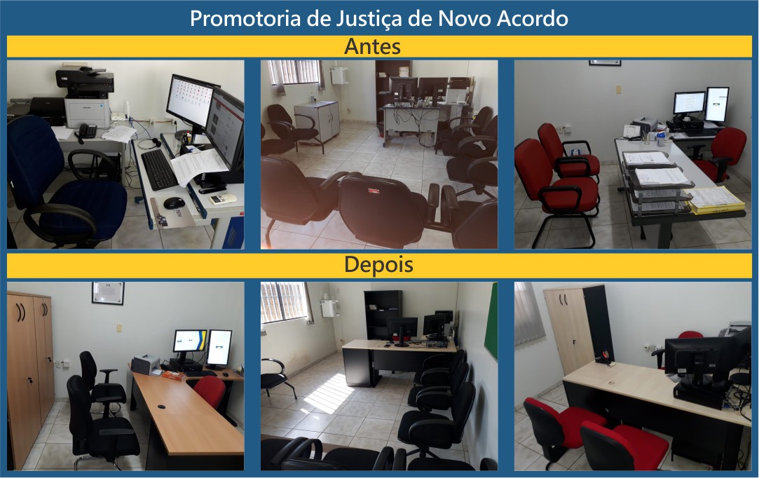 Mobiliário renovado em Novo Acordo