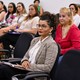 Participaram do evento representantes do movimento negro, de comunidades quilombolas, servidores, estudantes e outras pessoas interessadas no assunto.