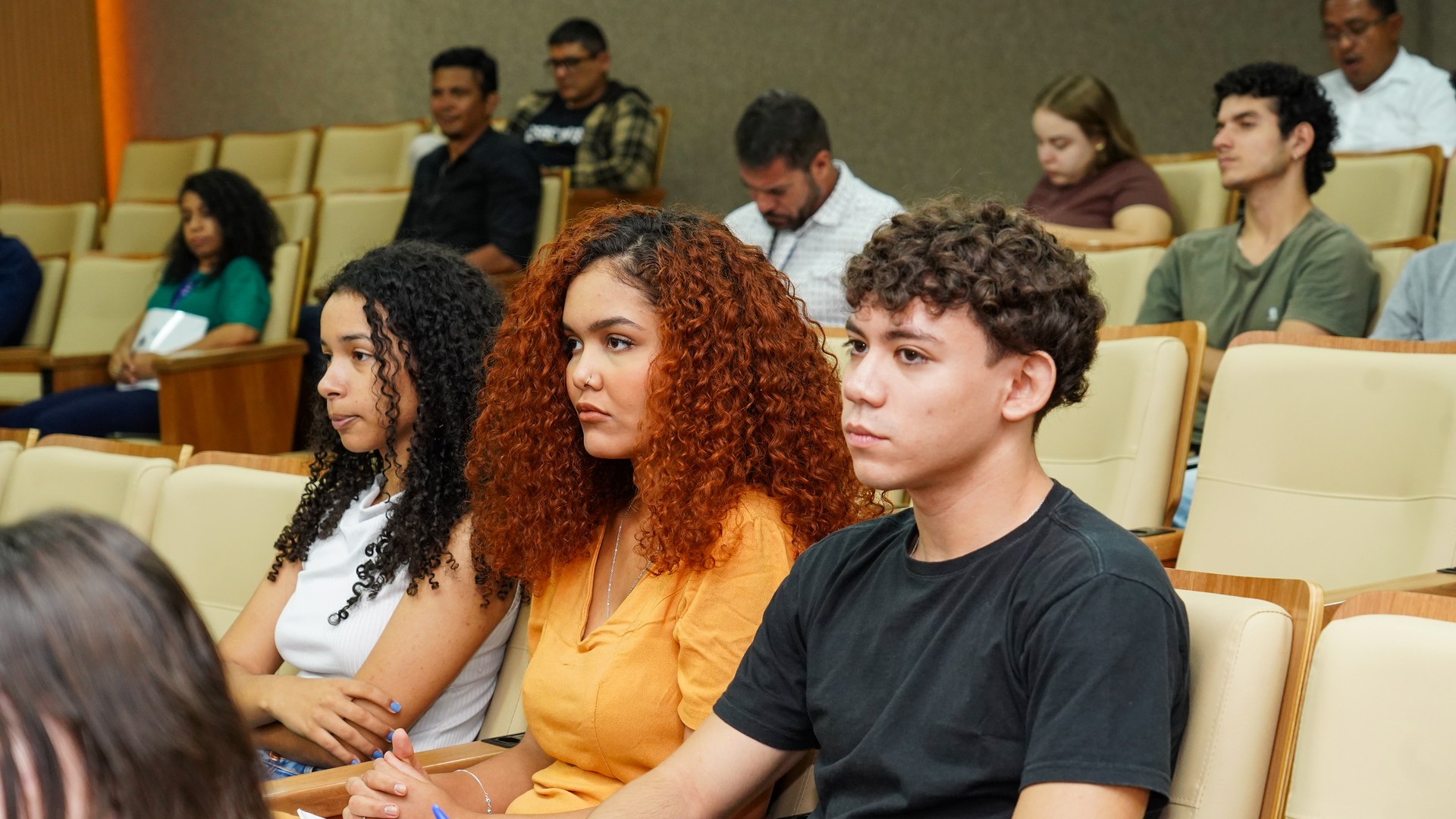 Yago Zimermann, 19 anos, é acadêmico de direito da Unitins e também participou do evento
