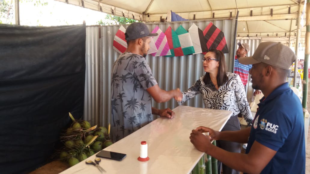 A promotora de Justiça da Comarca de Paranã, Janete Intigar, participou da ação