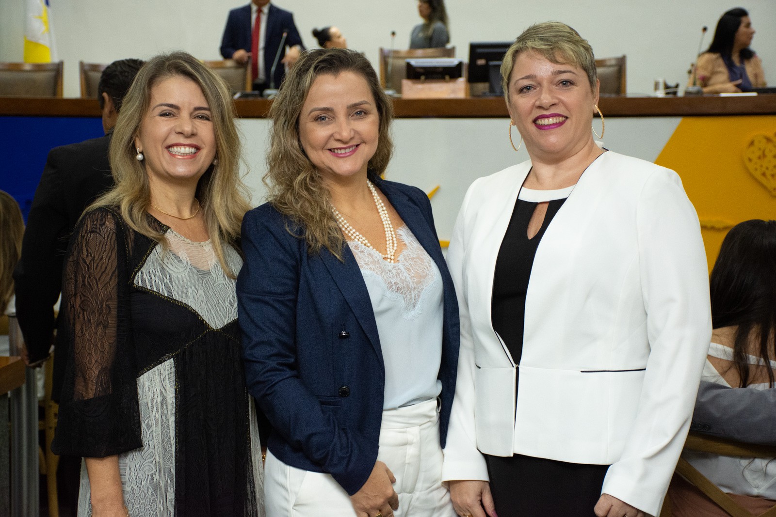 Representando a ATMP, a promotora de Justiça Flávia Rodrigues prestigiou as homenageadas
