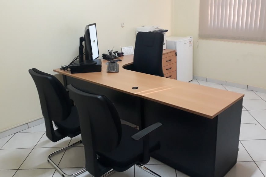 Gabinete do promotor de Justiça na Comarca de Ananás