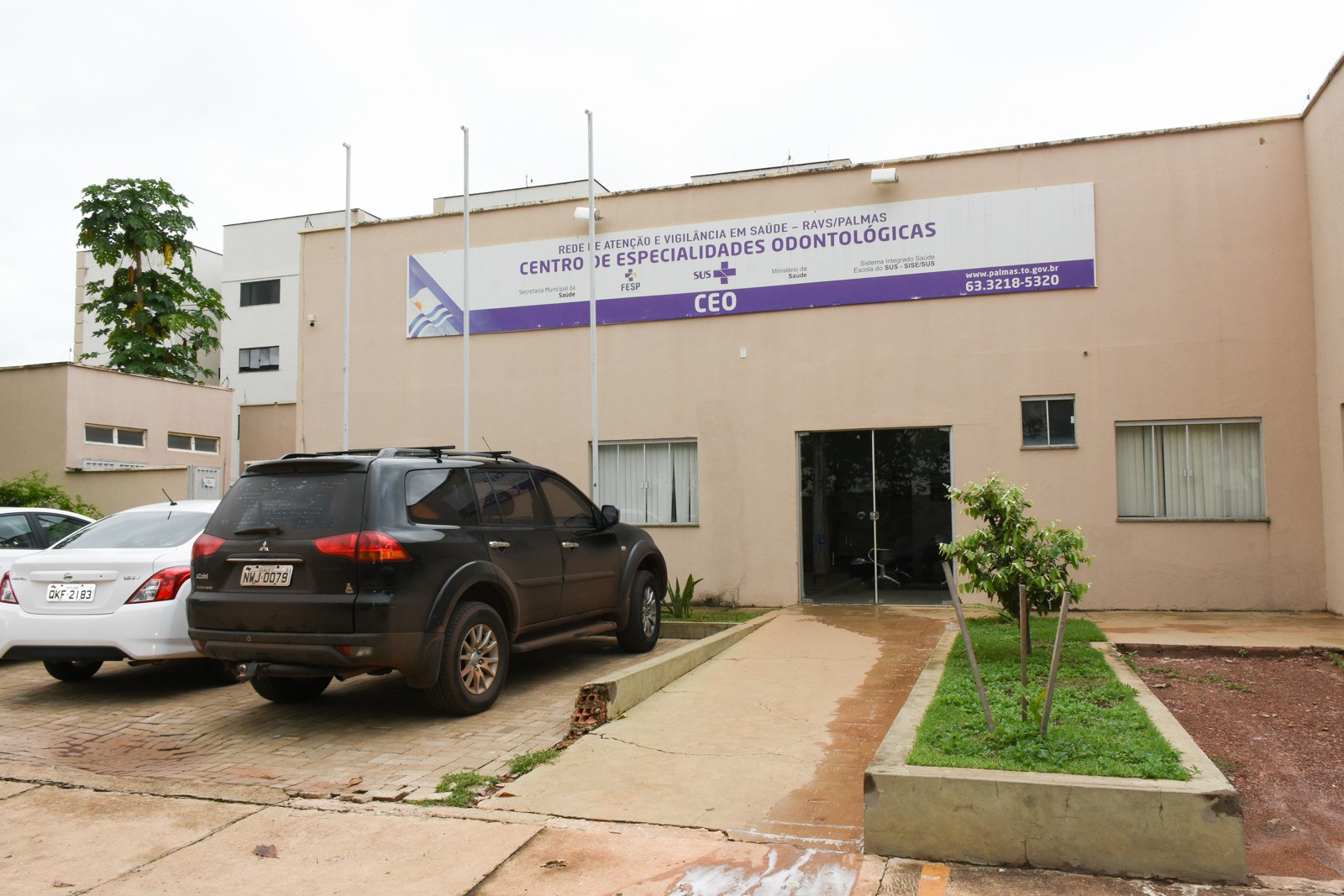 Fachada do Centro de Especialidades Odontológicas
